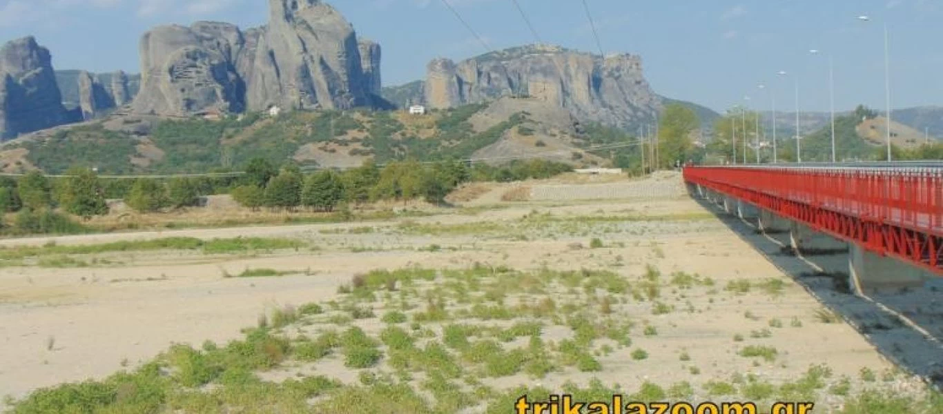 Τρομερός καύσωνας - Στέρεψε μέχρι και τον Πηνειό (βίντεο)